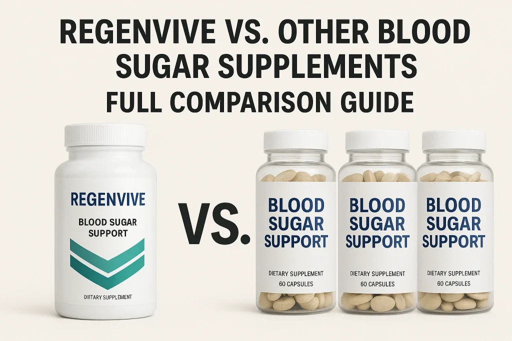 Regenvive vs. Other Blood Sugar Supplements